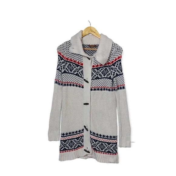 Hive & Honey Sweaters - Hive and honey fair isle long sweater